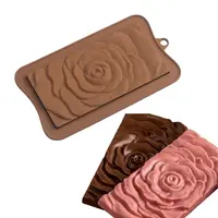 Rose Chocolate Bar Silicone Mould